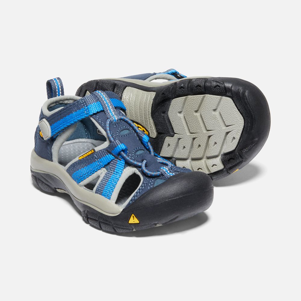 Sandalias Keen Mexico Azul Marino/Grises - Niños Venice H2 - HM7592810